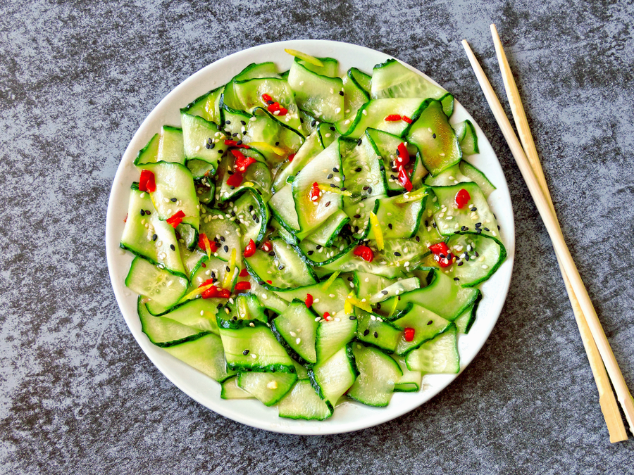 Asian Cucumber Salad