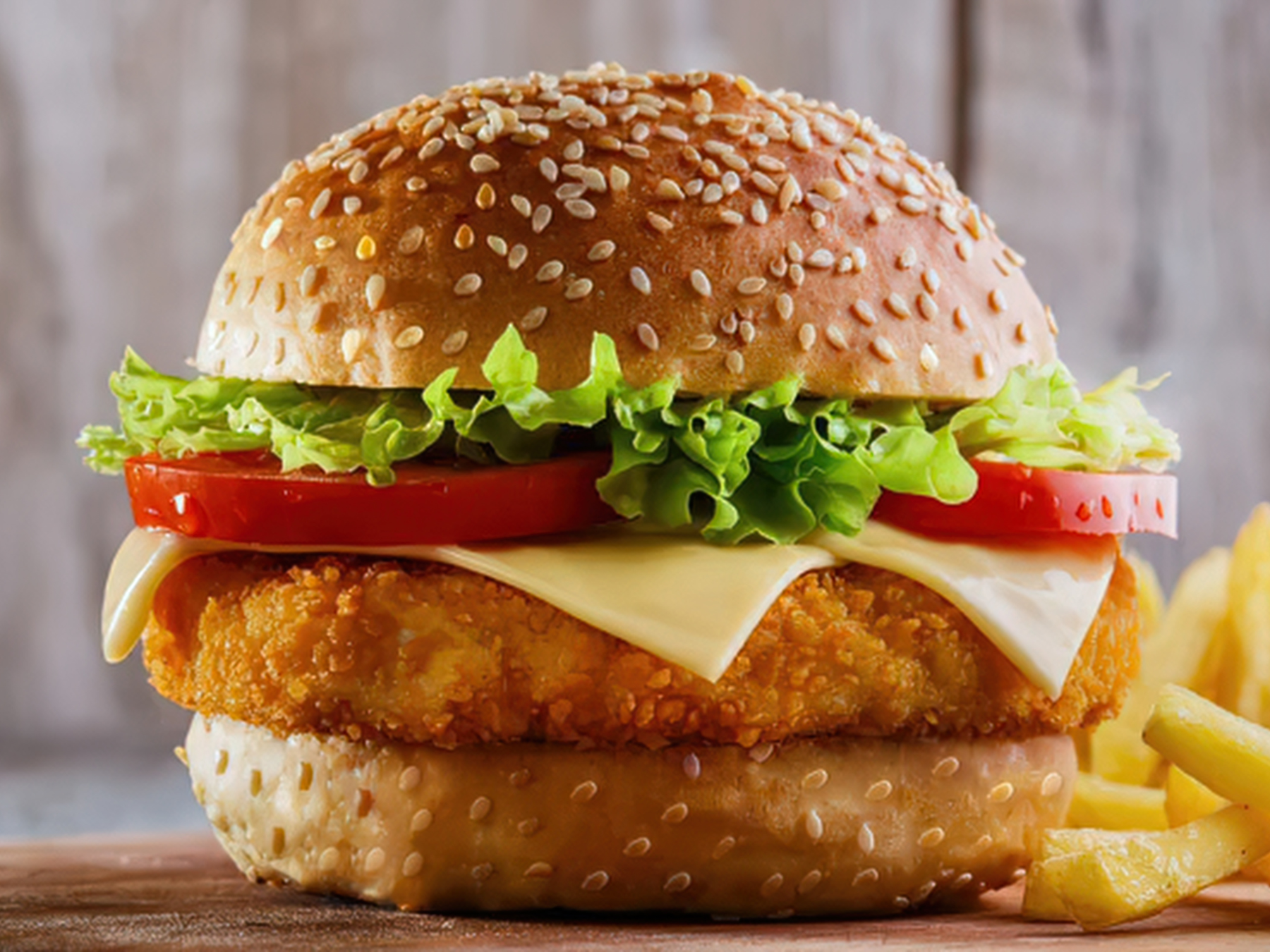 Sriracha Chicken Burger