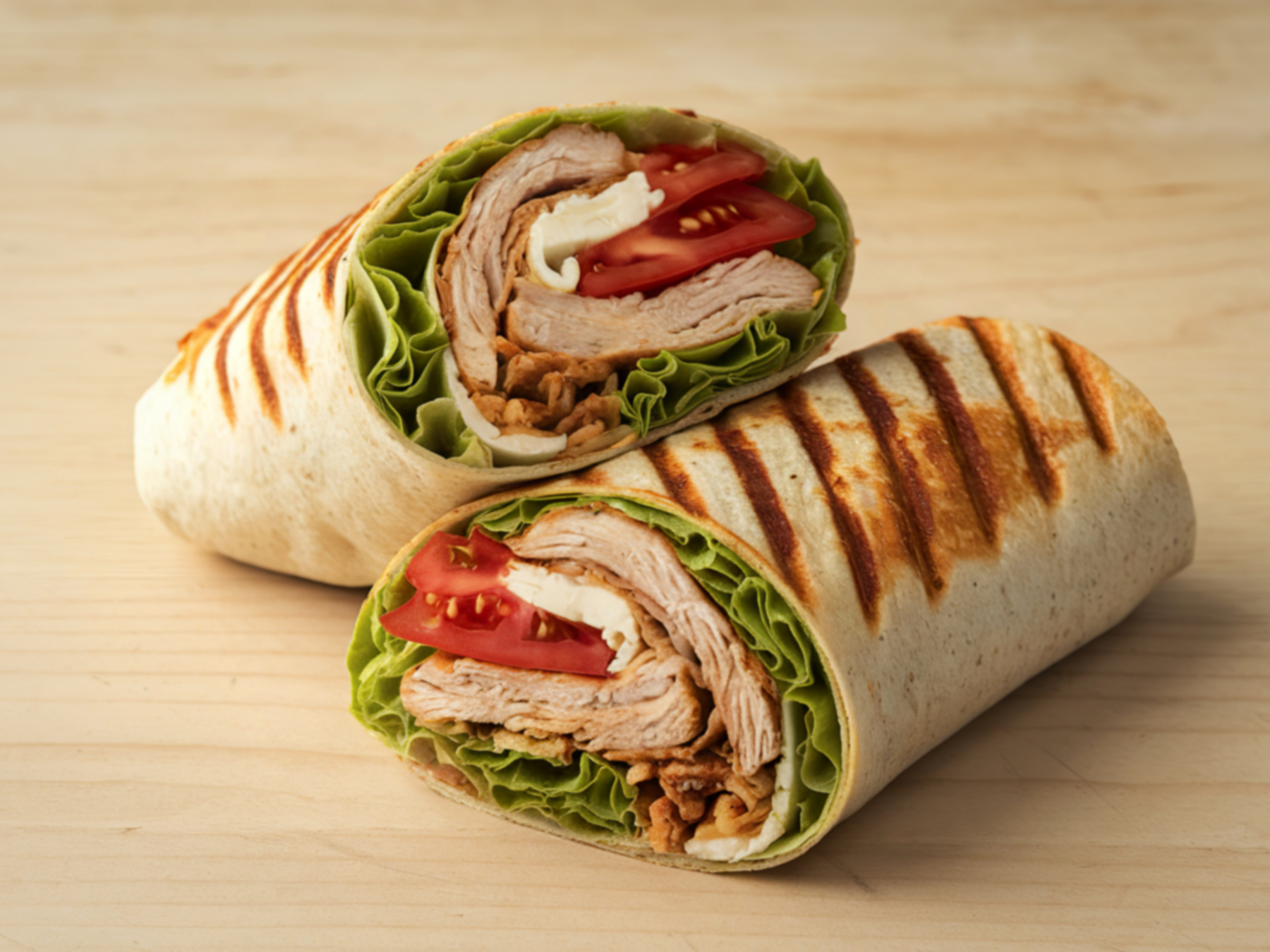 Sweet Chilli Chicken Wraps