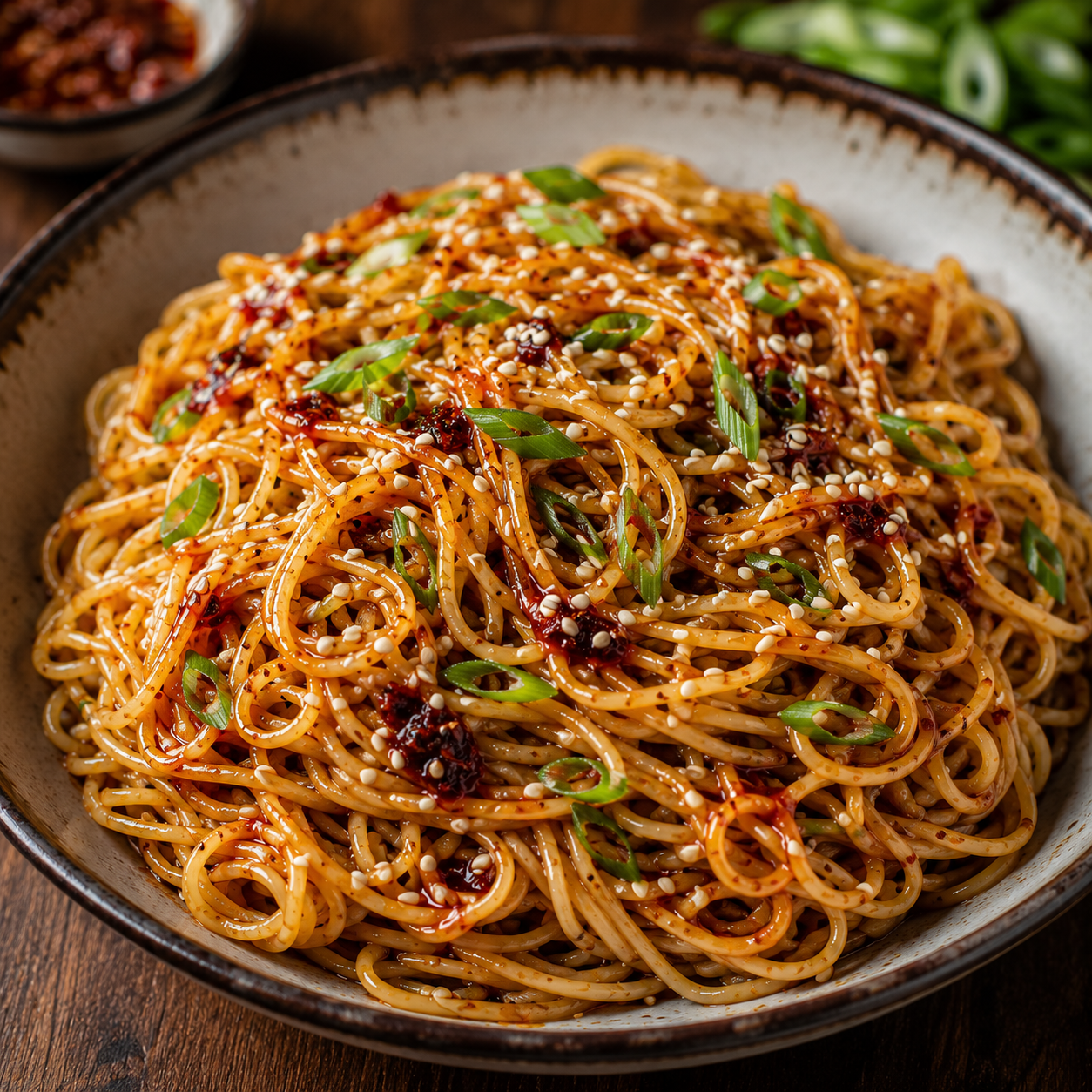 Garlic Chilli Oil Noodles