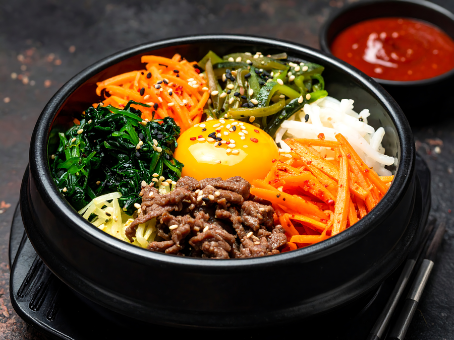 Korean Chicken Rice Bowl