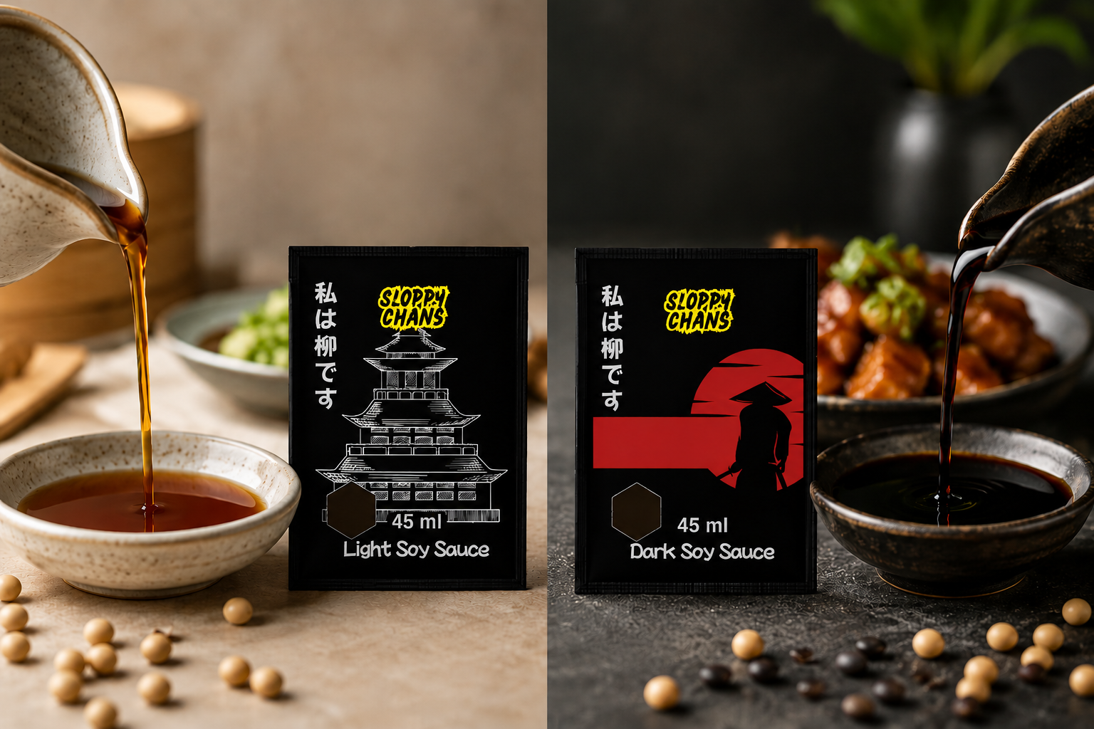 Light Soy Sauce vs Dark Soy Sauce: What's the Difference?
