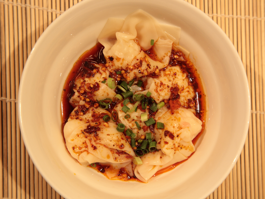 Chilli Oil Dumplings