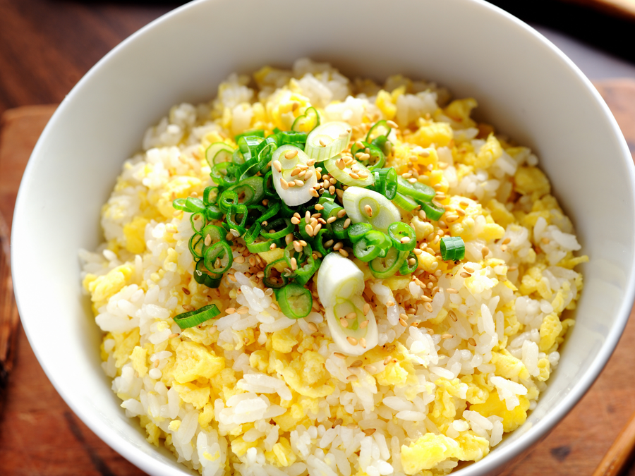 Sesame Egg Fried Rice