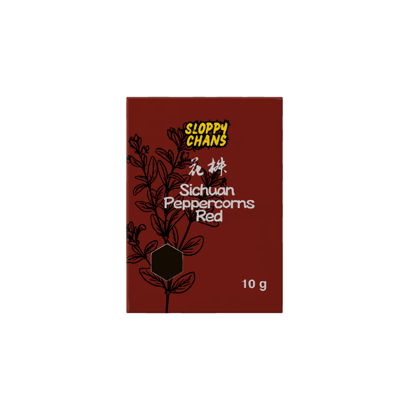 Sloppy Chans Sichuan Peppercorns Red 10g