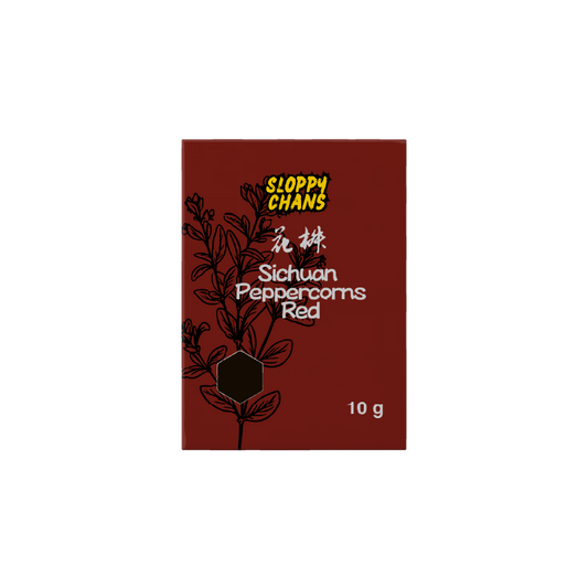 Sloppy Chans Sichuan Peppercorns Red 10g