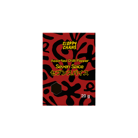 Sloppy Chans Assorted Chilli Pepper Seven Spice 20g