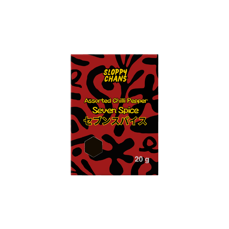 Sloppy Chans Assorted Chilli Pepper Seven Spice 20g