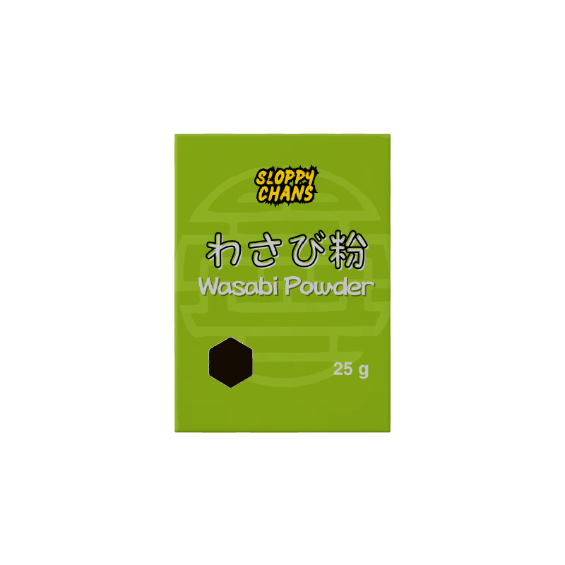 Sloppy Chans Wasabi Powder 25g
