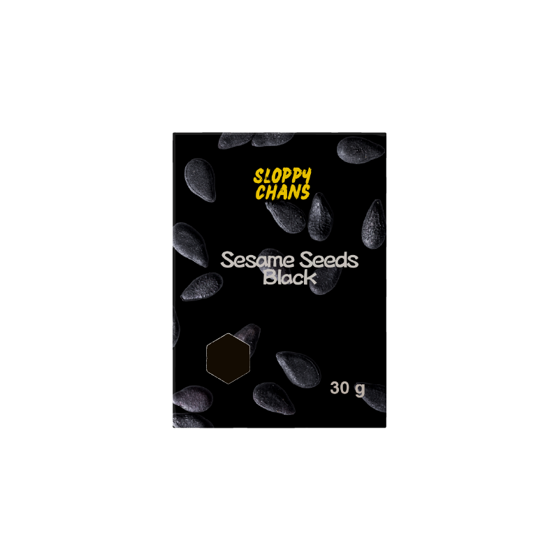 Sloppy Chans Sesame Seeds Black 30g