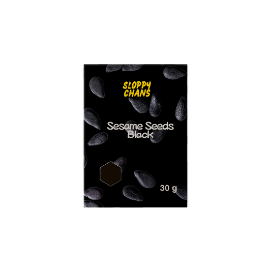 Sloppy Chans Sesame Seeds Black 30g