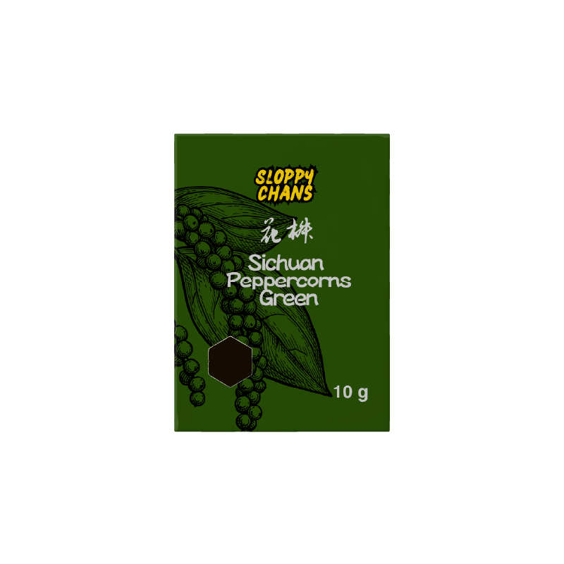 Sloppy Chans Sichuan Peppercorns Green 10g
