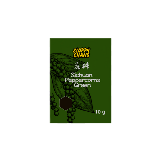 Sloppy Chans Sichuan Peppercorns Green 10g