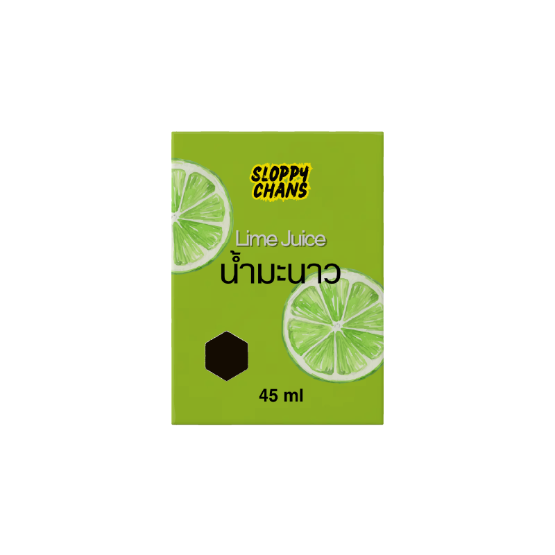 Sloppy Chans Lime Juice 45ml