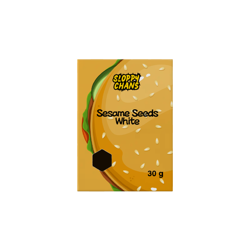 Sloppy Chans Sesame Seeds White 30g
