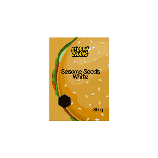 Sloppy Chans Sesame Seeds White 30g